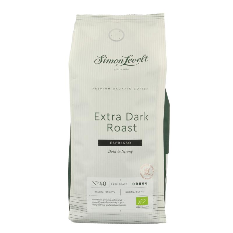 Simon Levelt Cafe N40 Espresso Extra Dark Roast Bio