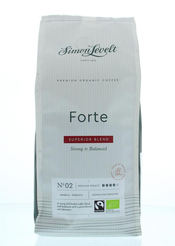 Simon Levelt Cafe Forte Superior Blend Bio