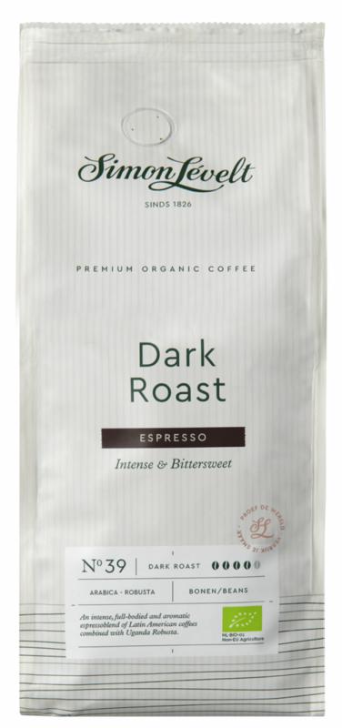 Simon Levelt Espresso Dark Roast Bonen Bio