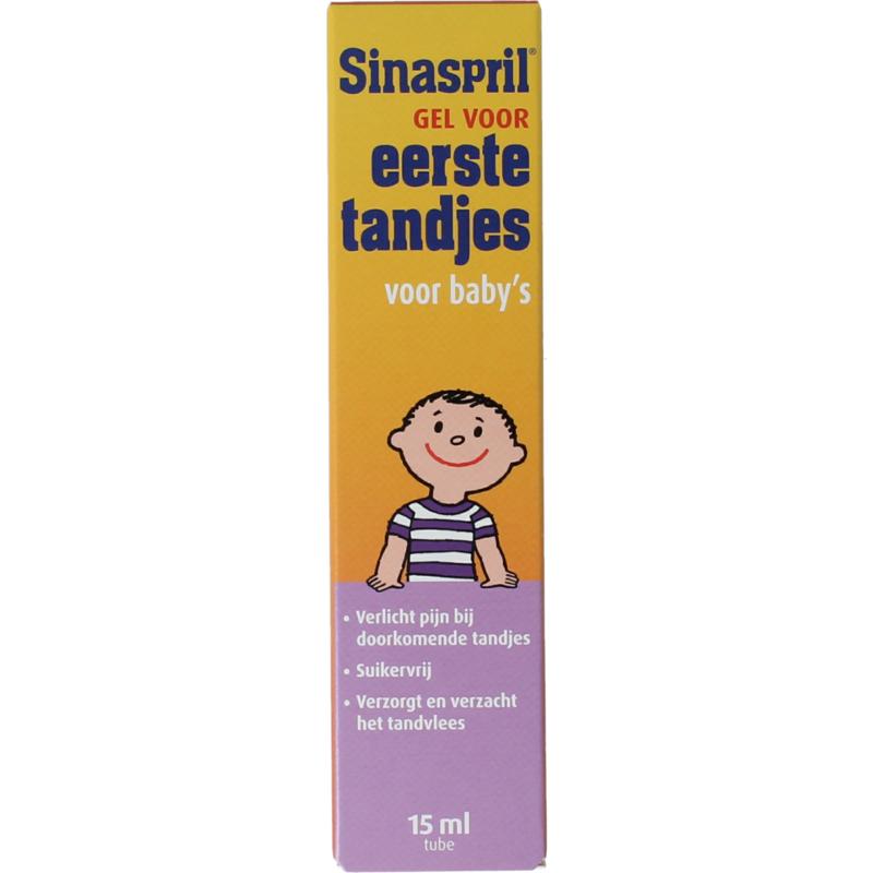Sinaspril Gel Voor De Eerste Tandjes