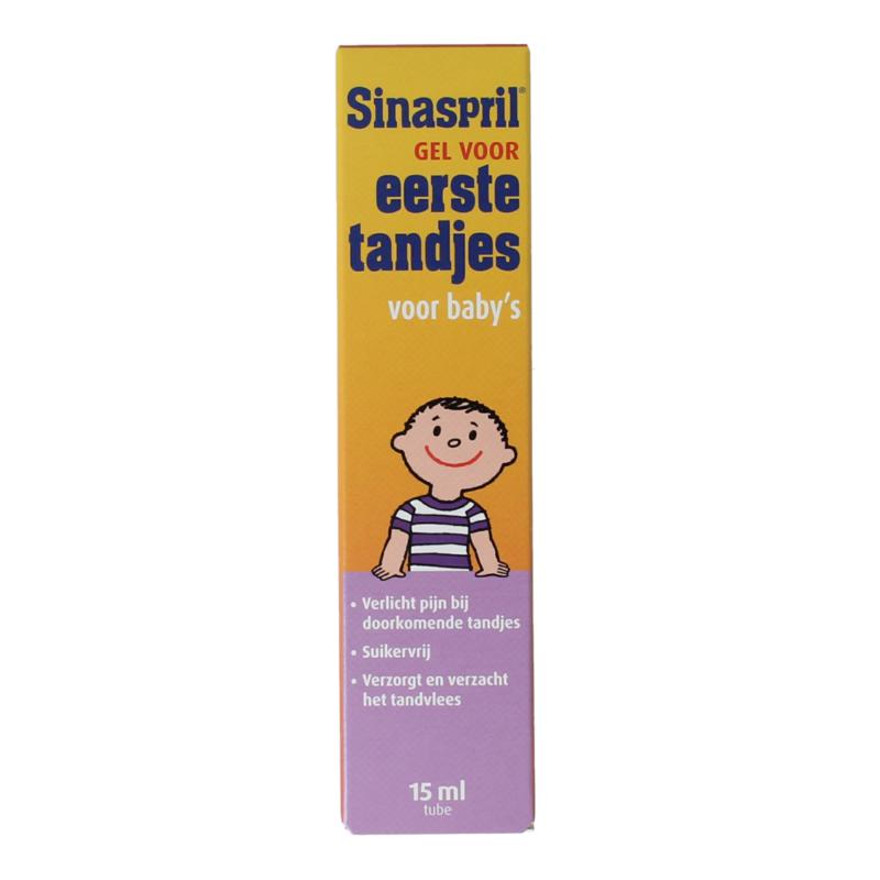 Sinaspril Gel Voor De Eerste Tandjes