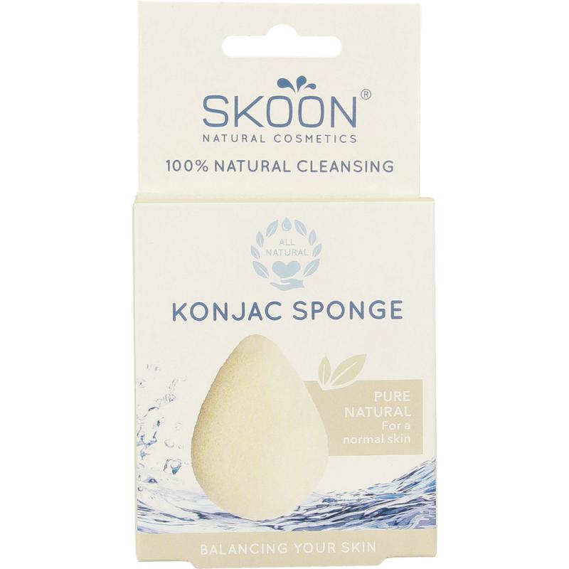 Skoon Konjac Spons Pure Bio