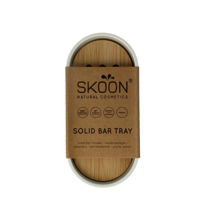 Skoon Solid Bar Houder Wit L