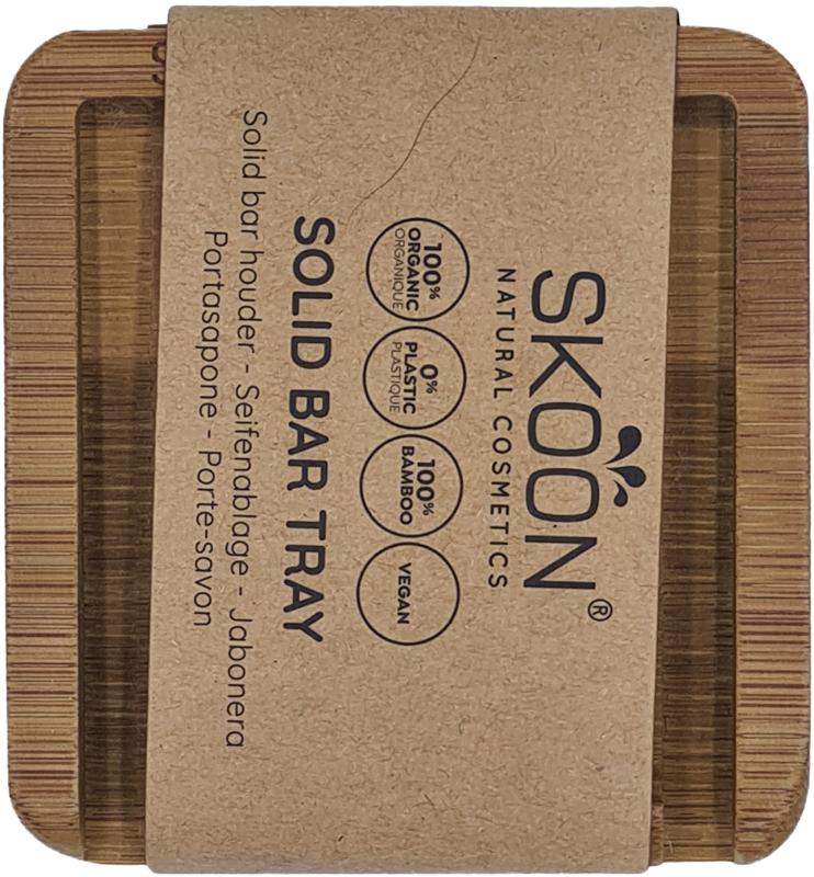 Skoon Solid Bar Tray - 1 Bar - All Bamboo