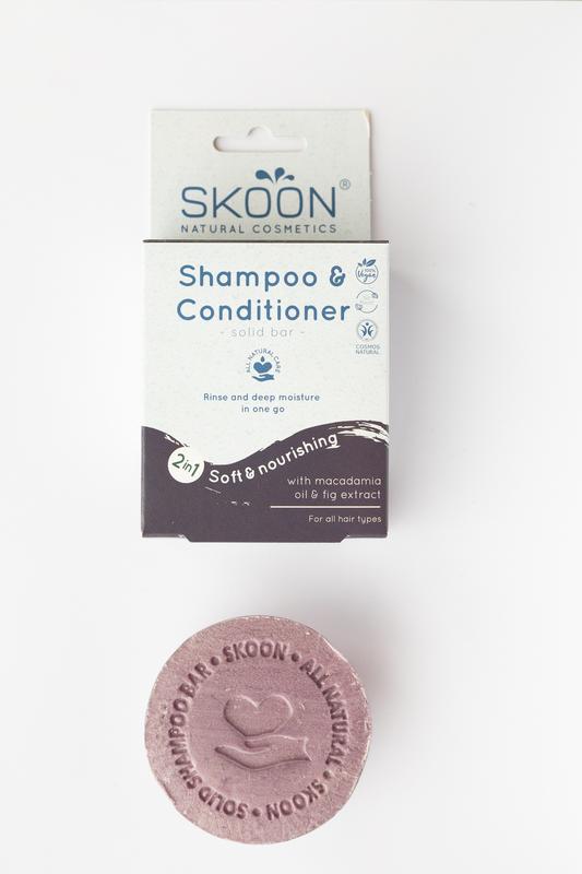 Skoon Solid Shampoo & Conditioner 2 In 1