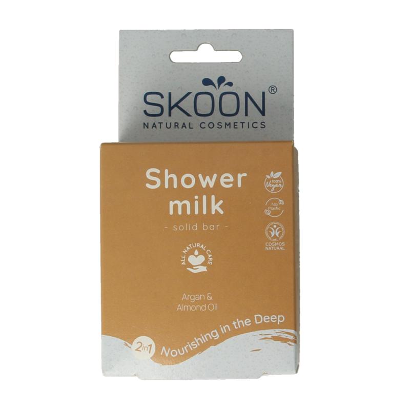 Skoon Solid Shower Milk Nourishing Into The Deep 2-In-1