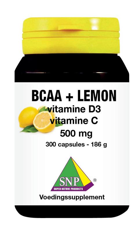 Snp Bcaa Lemon Vitamine D3 Vitamine C 500Mg