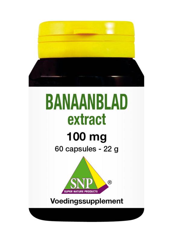Snp Banaanblad Extract