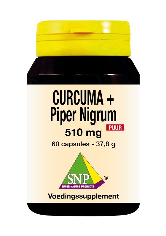 Snp Curcuma & Piper Nigrum 510Mg Puur