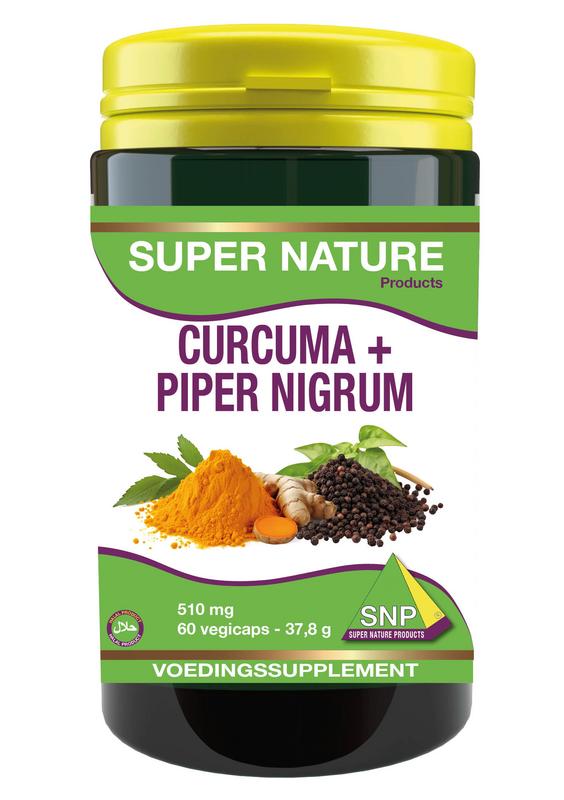 Snp Curcuma & Piper Nigrum 510Mg Puur