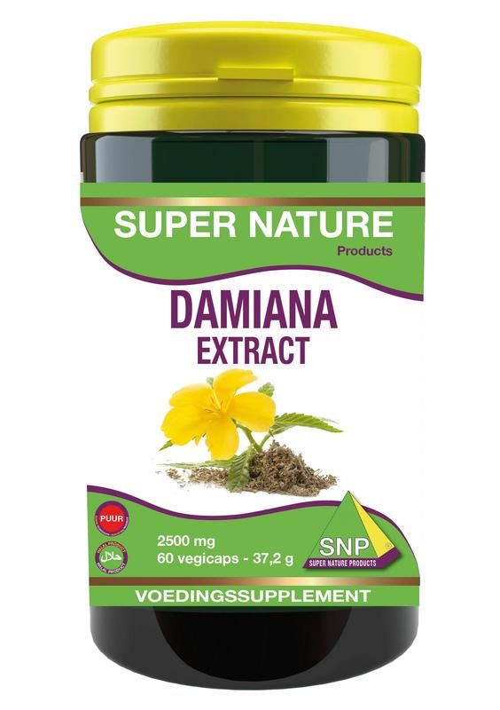 Snp Damiana Extract 2500Mg Puur
