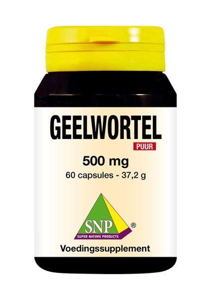 Snp Geelwortel Curcuma 500Mg Puur