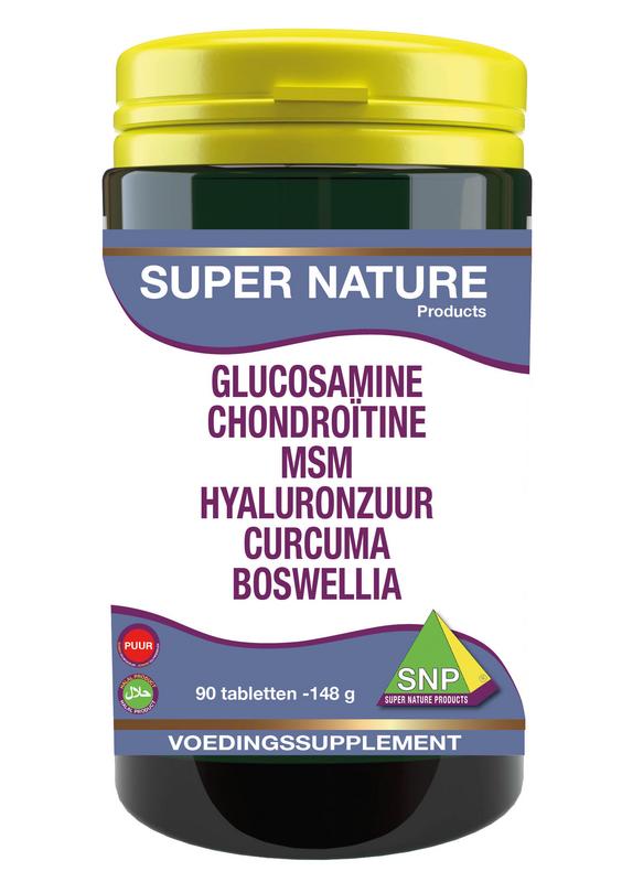 Snp Glucosamine Chondro Msm Hyaluron Curcum Boswellia