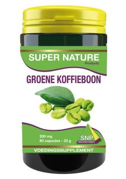 Snp Groene Koffiebonen 200Mg