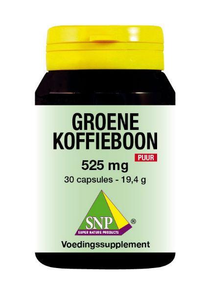 Snp Groene Koffiebonen 525Mg Puur