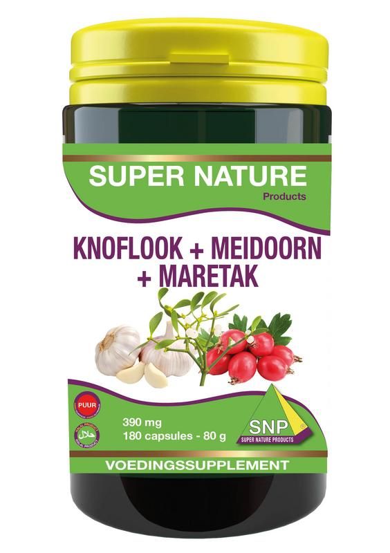 Snp Knoflook-Meidoorn-Maretak 390 Mg Puur