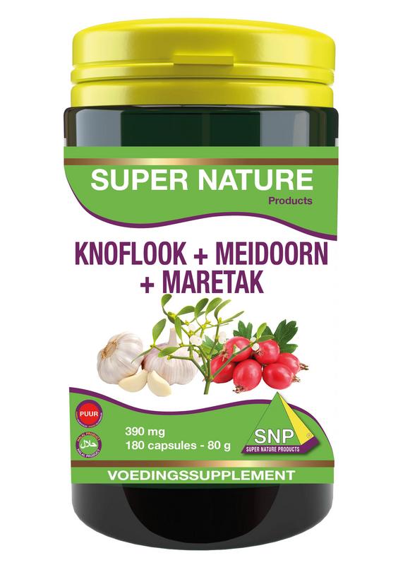 Snp Knoflook-Meidoorn-Maretak 390 Mg Puur