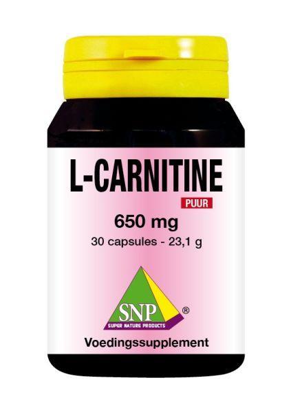 Snp L-Carnitine 650Mg Puur