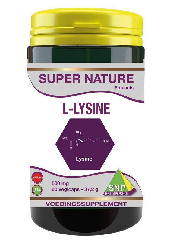 Snp L-Lysine 500Mg Puur
