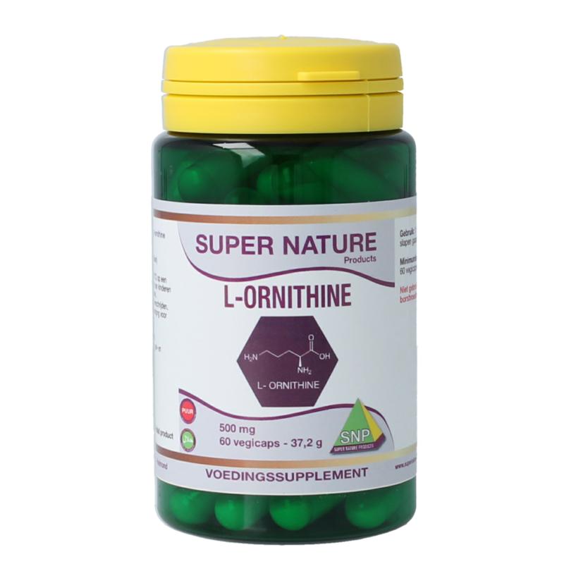 Snp L-Ornithine 500Mg Puur