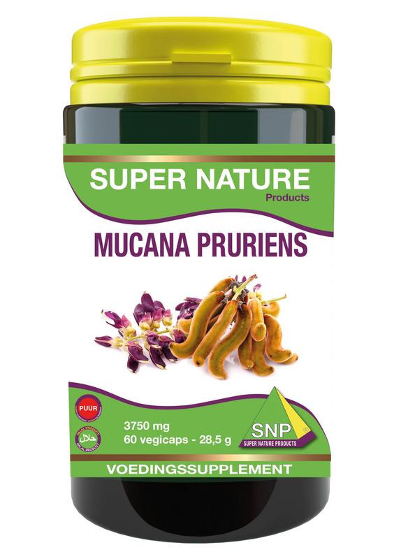 Snp Mucuna Pruriens Extra Forte 3750Mg Puur
