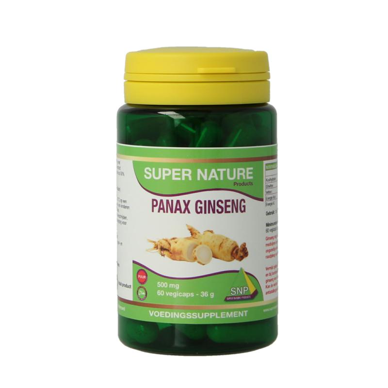 Snp Panax Ginseng 500Mg Puur