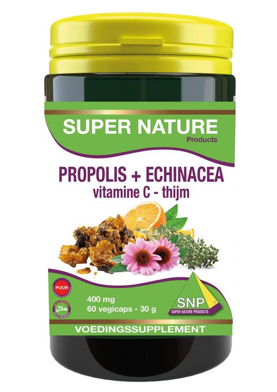 Snp Propolis+Echinacea - Thijm- Vitamine C 400Mg Puur