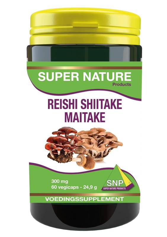 Snp Reishi Shiitake Maitake 300 Mg