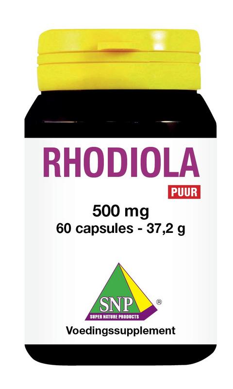 Snp Rhodiola 500Mg Puur