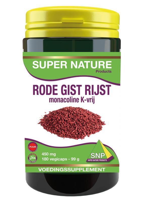 Snp Rode Gist Rijst Monacoline K-Vrij