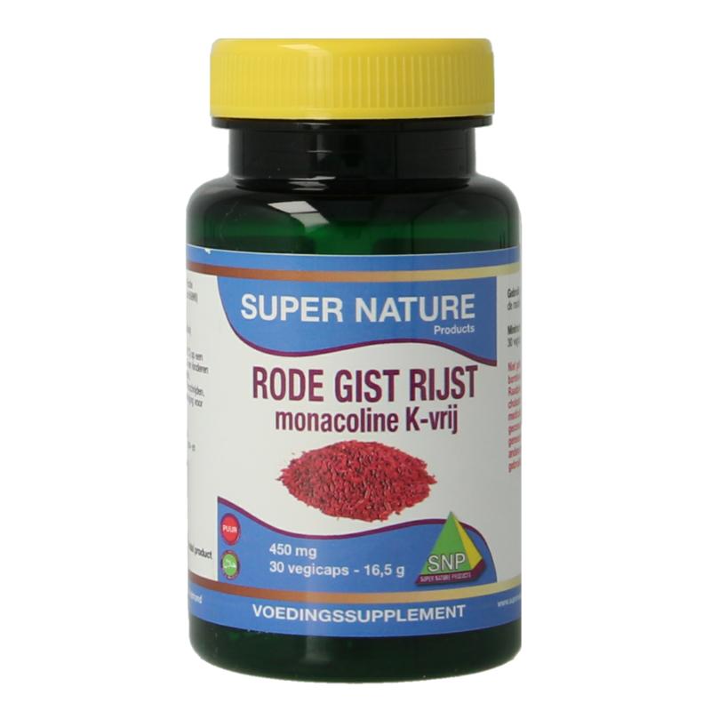 Snp Rode Gist Rijst Monacoline K Vrij
