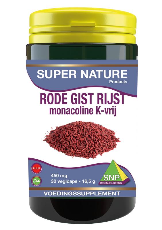 Snp Rode Gist Rijst Monacoline K Vrij