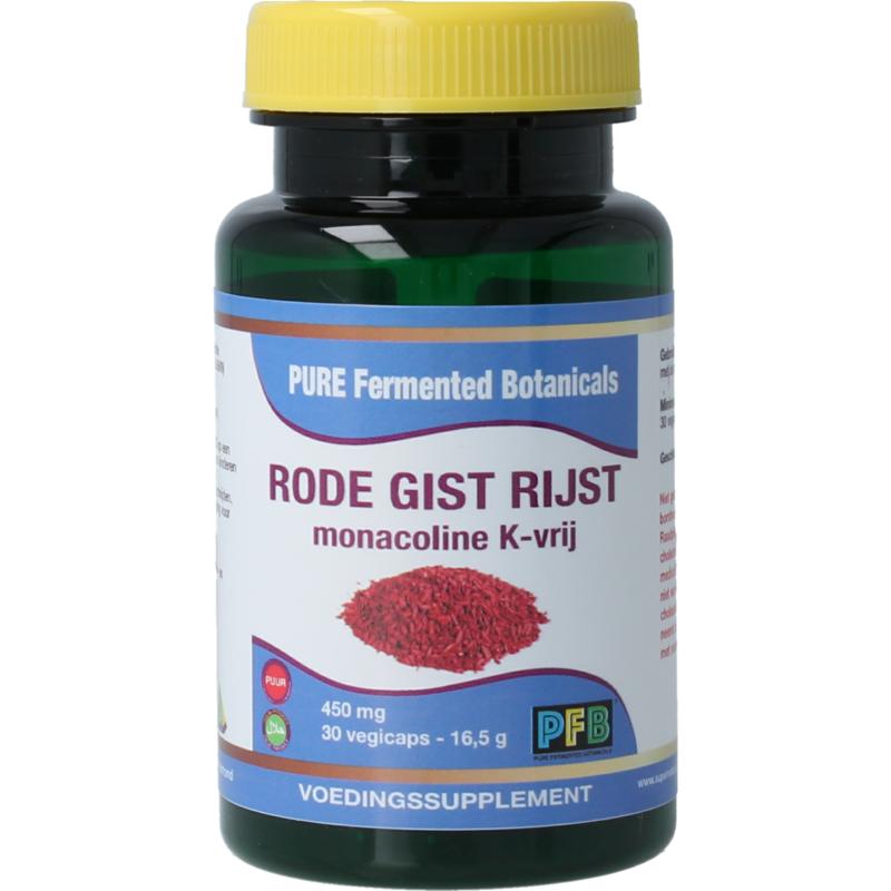 Snp Rode Gist Rijst Monacoline K-Vrij Puur