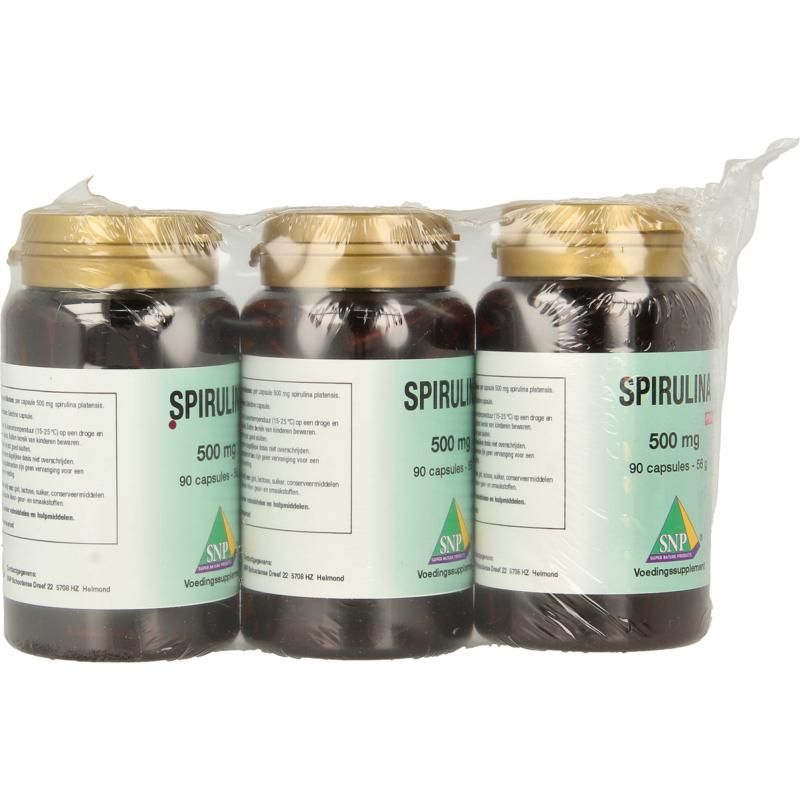 Snp Spirulina 500Mg Puur Aktief 2 + 1