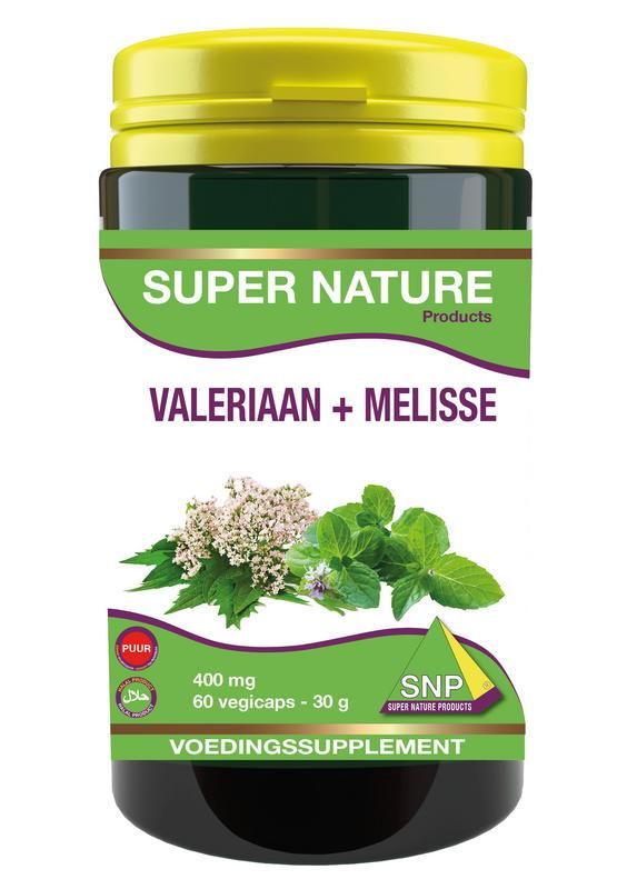 Snp Valeriaan Melisse 400 Mg Puur