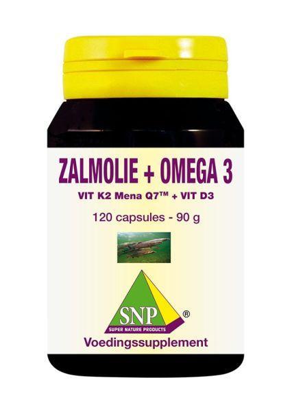 Snp Zalmolie & Vit. K2 Mena Q7 & Vit. D3 & Vit. E