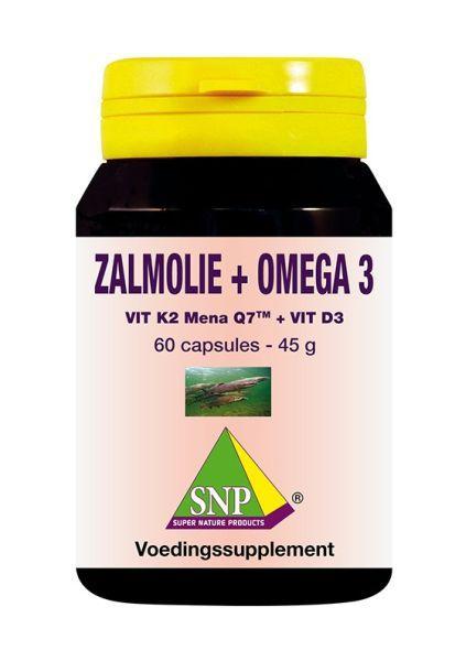 Snp Zalmolie & Vit. K2 Mena Q7 & Vit. D3 & Vit. E
