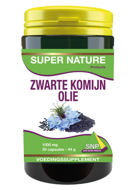 Snp Zwarte Komijn Olie 1000 Mg