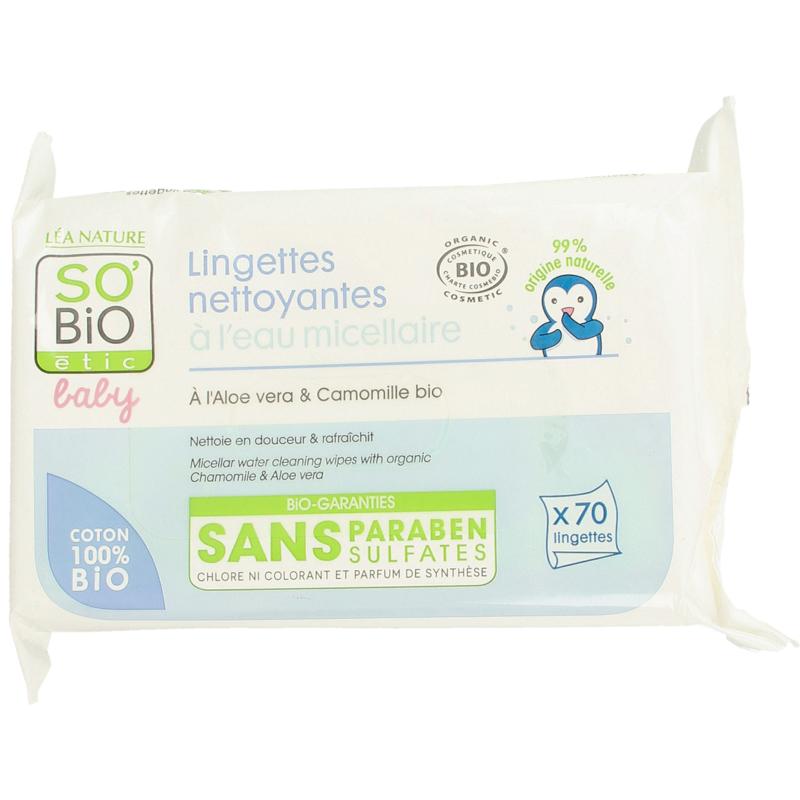 So Bio Etic Baby Wipes Micellair