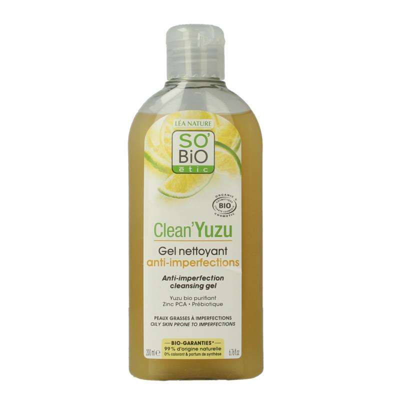 So Bio Etic Clean Yuzu Cleansing Gel