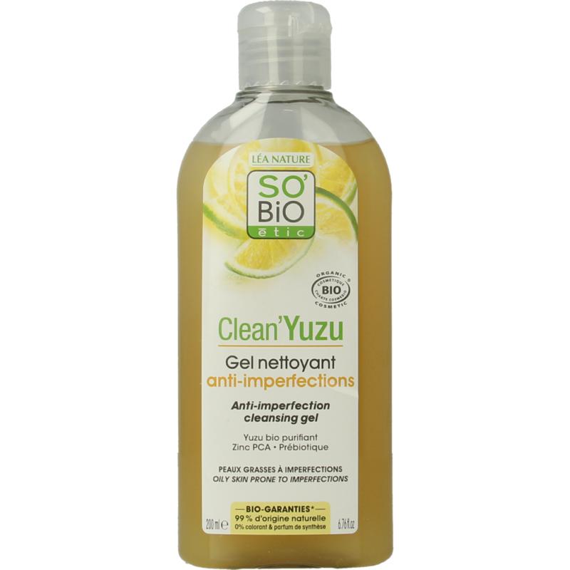 So Bio Etic Clean Yuzu Cleansing Gel
