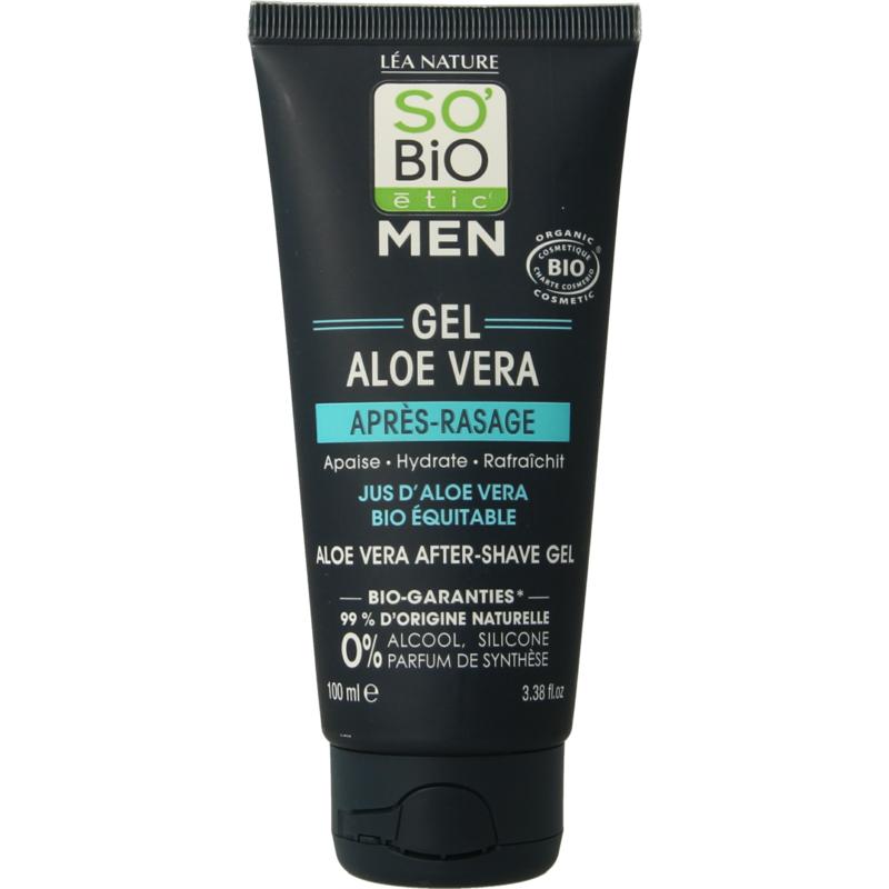 So Bio Etic For Men Aftershave Gel Aloe Vera