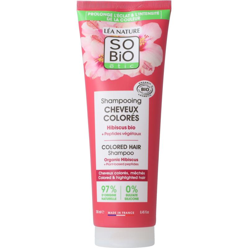 So Bio Etic Shampoo Colour & Shine Hibiscus