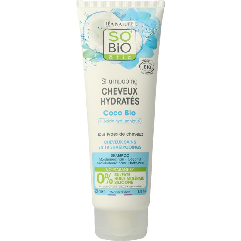 So Bio Etic Shampoo Moisturizing Coconut & Hyaluronic Acid