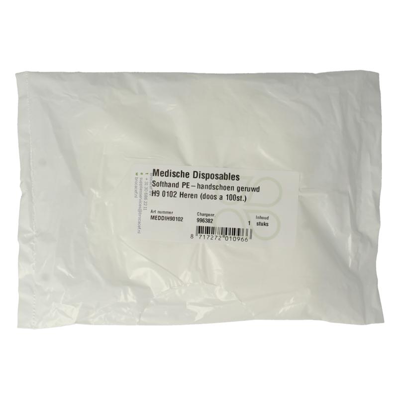Softhand Onderzoekshandschoen Soft Polyester Heren