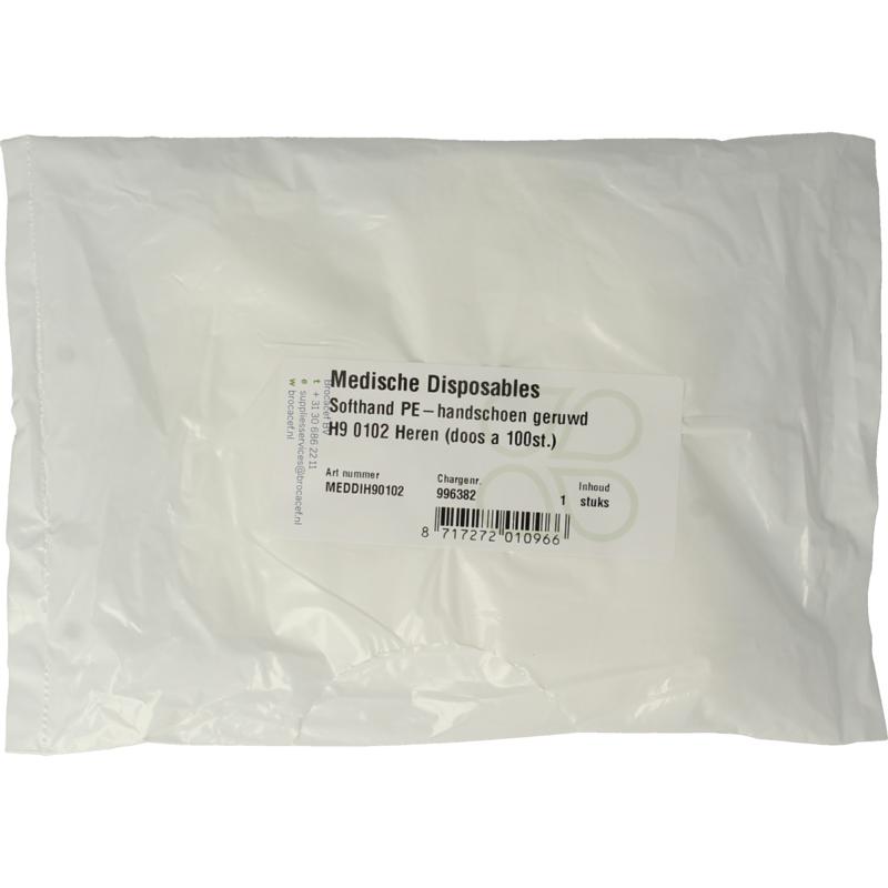 Softhand Onderzoekshandschoen Soft Polyester Heren