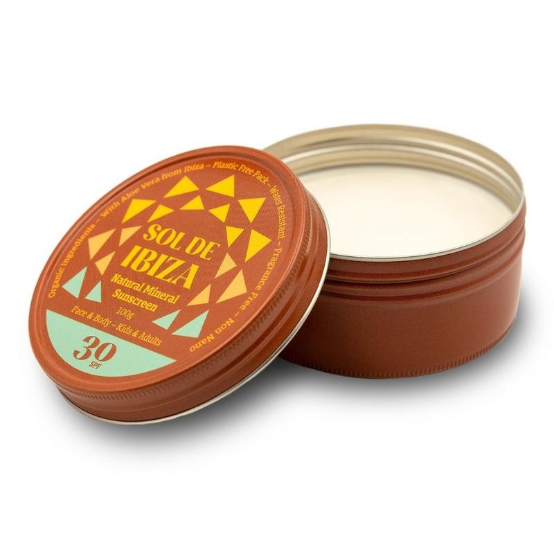 Sol De Ibiza Zonnebrand Blikje Vegan Spf30
