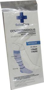 Solvacare Compressiekous Wit M 23 - 26 Cm