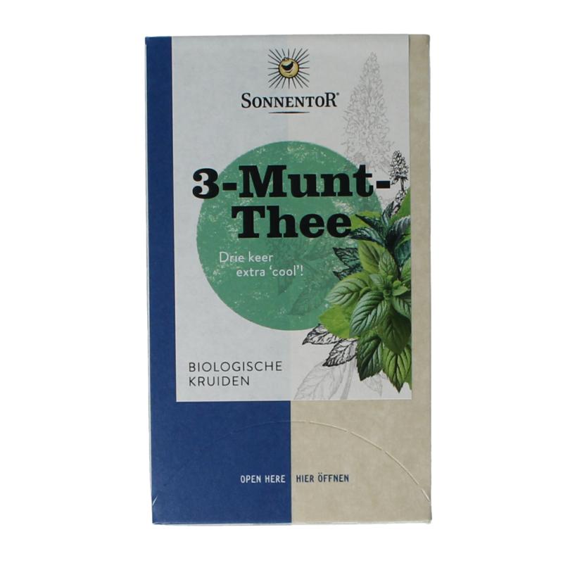 Sonnentor 3 Munt-Thee Bio