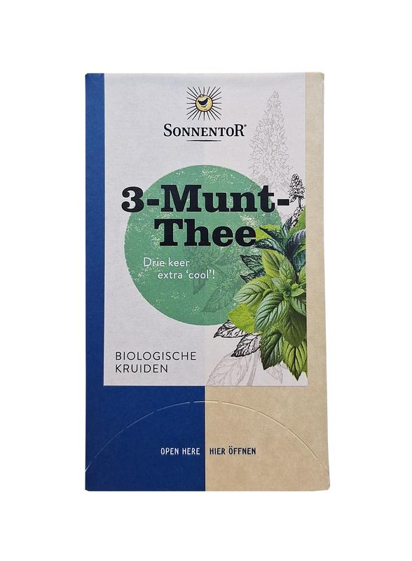 Sonnentor 3 Munt-Thee Bio